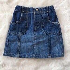 Old Navy Girls Denim Jean Skirt - Size 4T